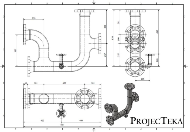 WELDED PIPE SHOP DRAWING