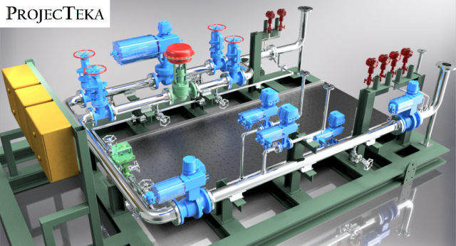 FUEL GAS SKID FUEL GAS SKID PROJECT METHANE
