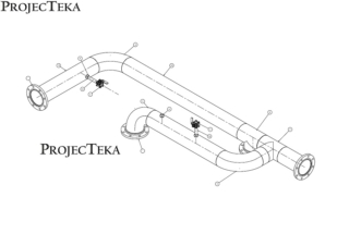 PIPING PIPE DRAWING SKID PIPE DRAWING SKID PROJECTEKA