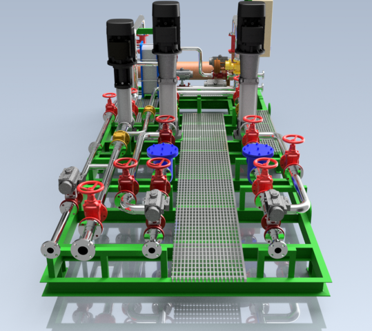 SKID HEAT EXCHANGER SKID HEAT EXCHANGER - WATER SKID SYSTEM