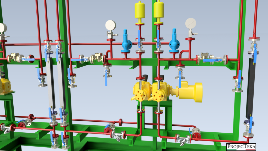 CHEMICAL DOSING SKID CALIBRATION POT