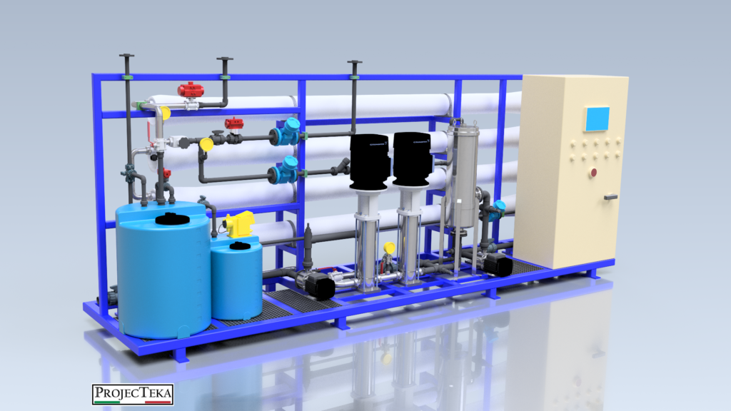 REVERSE OSMOSIS INDUSTRIAL PLANT PROJECT